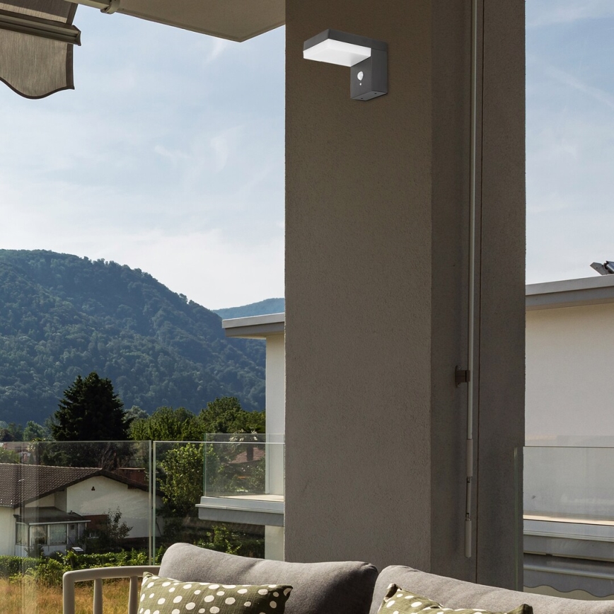 Rabalux - Iluminação solar LED com sensor LED/6W/3,7V IP44