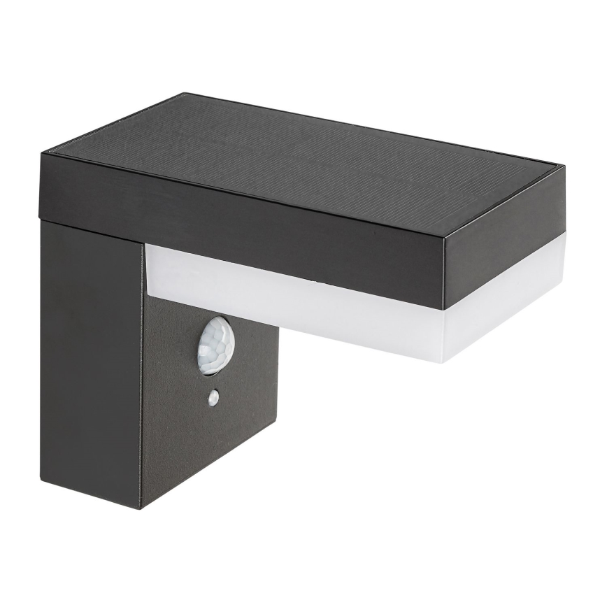 Rabalux - Iluminação solar LED com sensor LED/6W/3,7V IP44