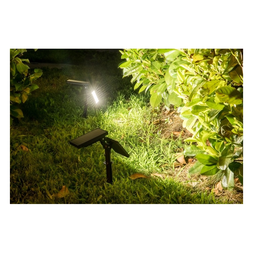 Rabalux - Holofote solar LED com sensor LED/9,6W/3,7V IP44 2000 mAh