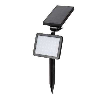Rabalux - Holofote solar LED com sensor LED/9,6W/3,7V IP44