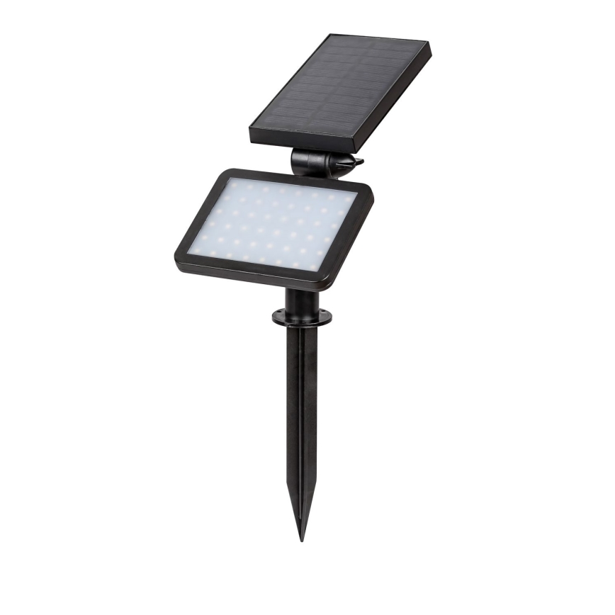 Rabalux - Holofote solar LED com sensor LED/9,6W/3,7V IP44