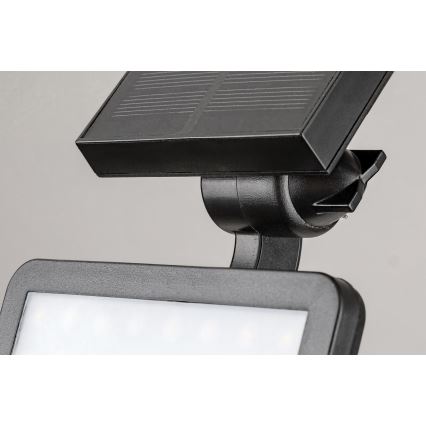 Rabalux - Holofote solar LED com sensor LED/9,6W/3,7V IP44