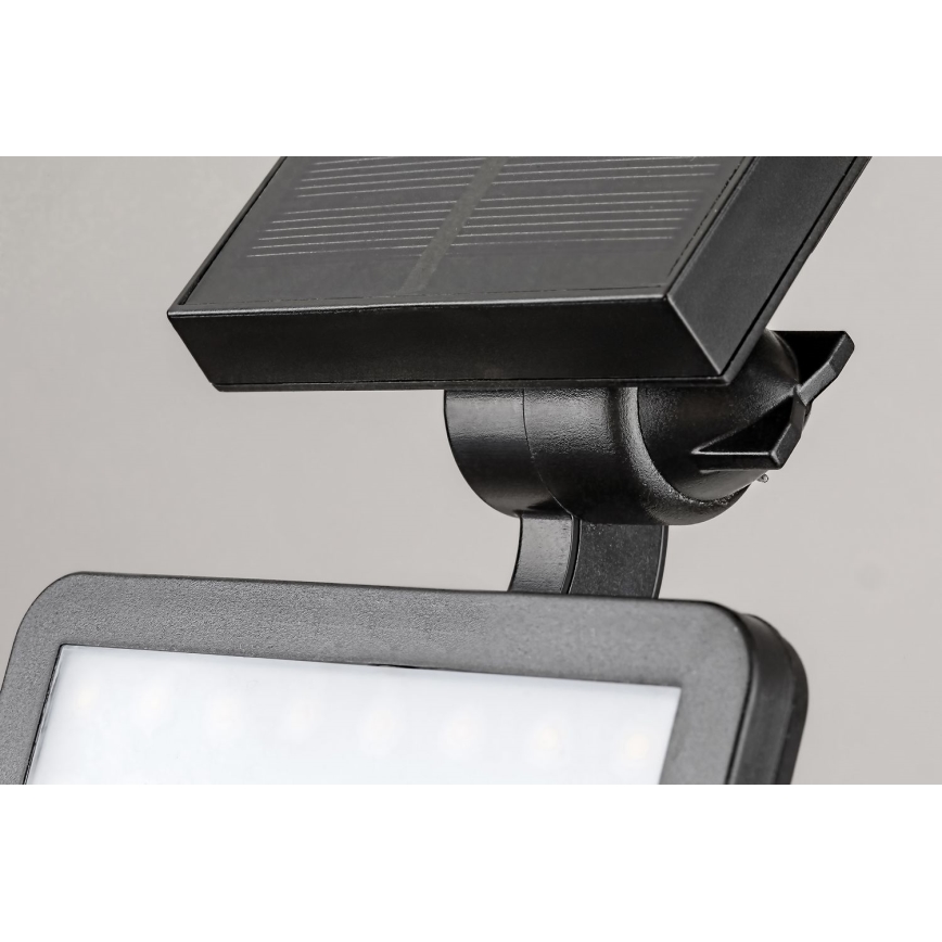 Rabalux - Holofote solar LED com sensor LED/9,6W/3,7V IP44