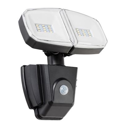 Rabalux - Holofote solar LED com sensor LED/12W/3,7V IP44