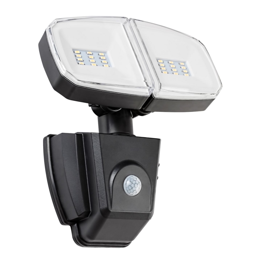 Rabalux - Holofote solar LED com sensor LED/12W/3,7V IP44
