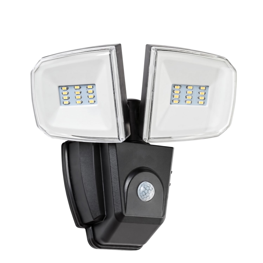 Rabalux - Holofote solar LED com sensor LED/12W/3,7V IP44