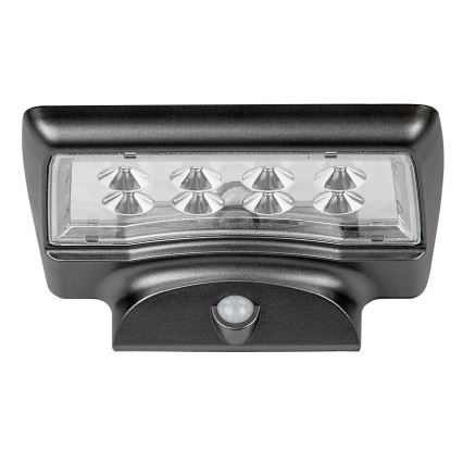 Rabalux - Iluminação solar LED com sensor LED/4W/3,7V IP44