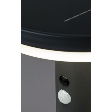 Rabalux - Iluminação solar LED com sensor LED/10W/3,7V IP44