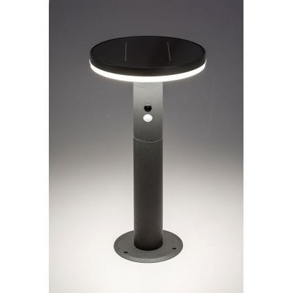 Rabalux - Iluminação solar LED com sensor LED/10W/3,7V IP44