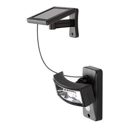 Rabalux - Iluminação solar LED com sensor LED/2,4W/3,7V IP44