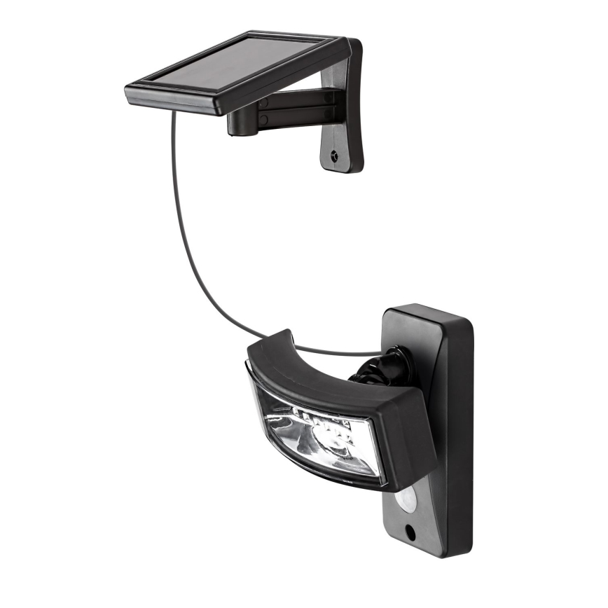 Rabalux - Iluminação solar LED com sensor LED/2,4W/3,7V IP44