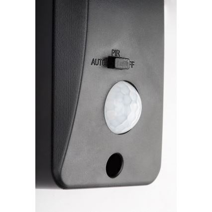 Rabalux - Iluminação solar LED com sensor LED/2,4W/3,7V IP44
