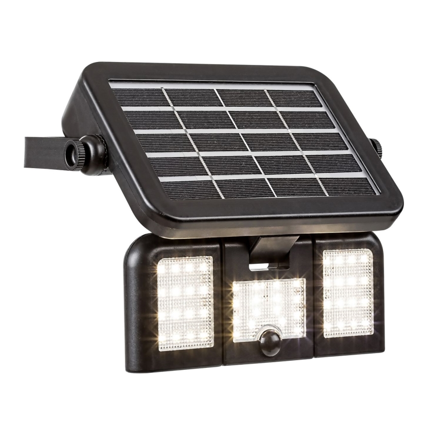 Rabalux - Holofote solar LED com sensor LED/9,6W/3,7V IP44 3000 mAh