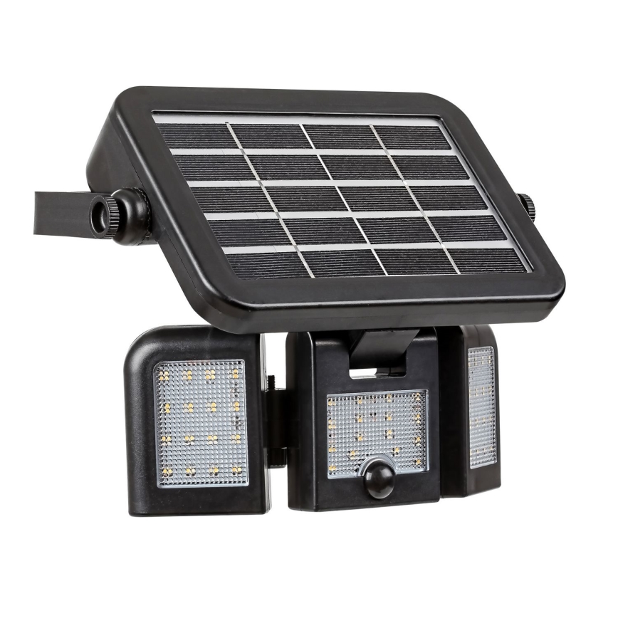Rabalux - Holofote solar LED com sensor LED/9,6W/3,7V IP44 3000 mAh