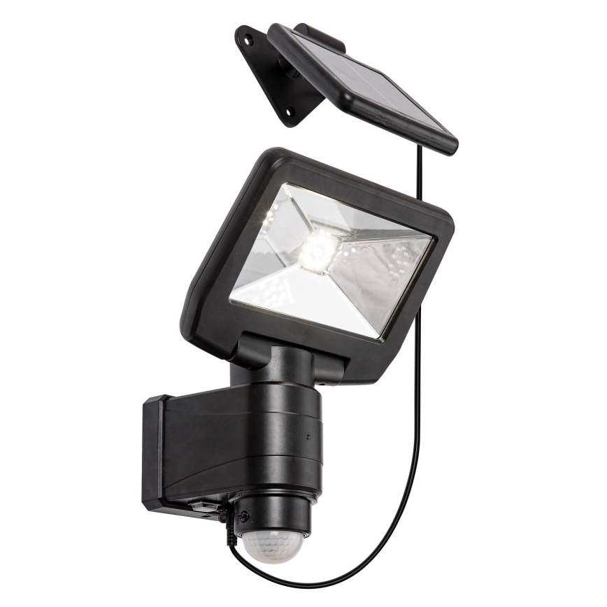 Rabalux - Holofote solar LED com sensor LED/5W/3,7V IP44