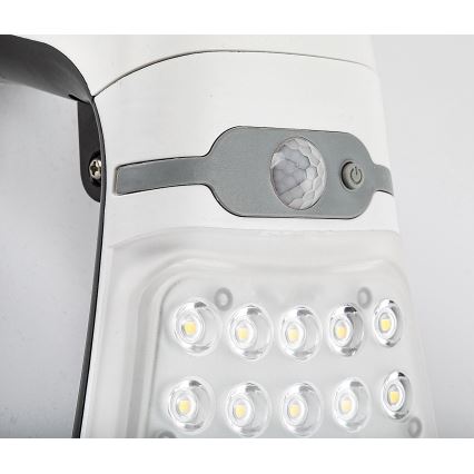Rabalux - Luminária solar LED regulável com sensor LED/4W/3,7V IP44 1800 mAh