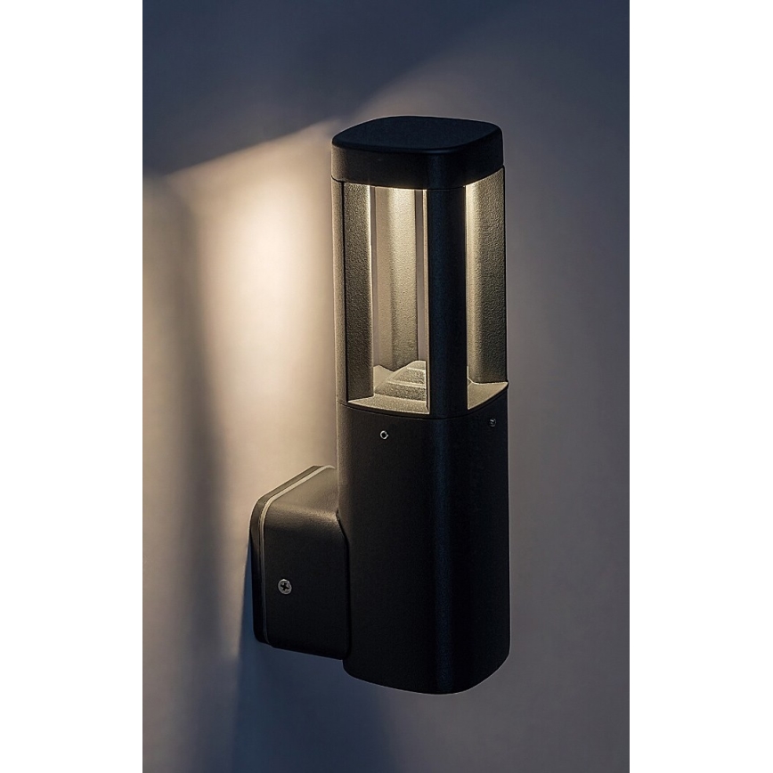Rabalux - Iluminação de parede exterior LED LED/7W/230V IP54 antracite