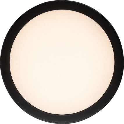 Rabalux - Iluminação de teto para casa de banho LED LED/28W/230V 3000/4000/6500K IP54 preto