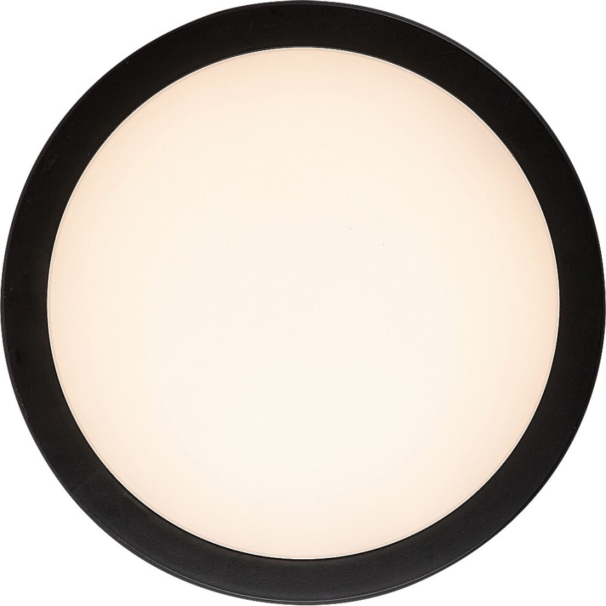 Rabalux - Iluminação de teto para casa de banho LED LED/28W/230V 3000/4000/6500K IP54 preto