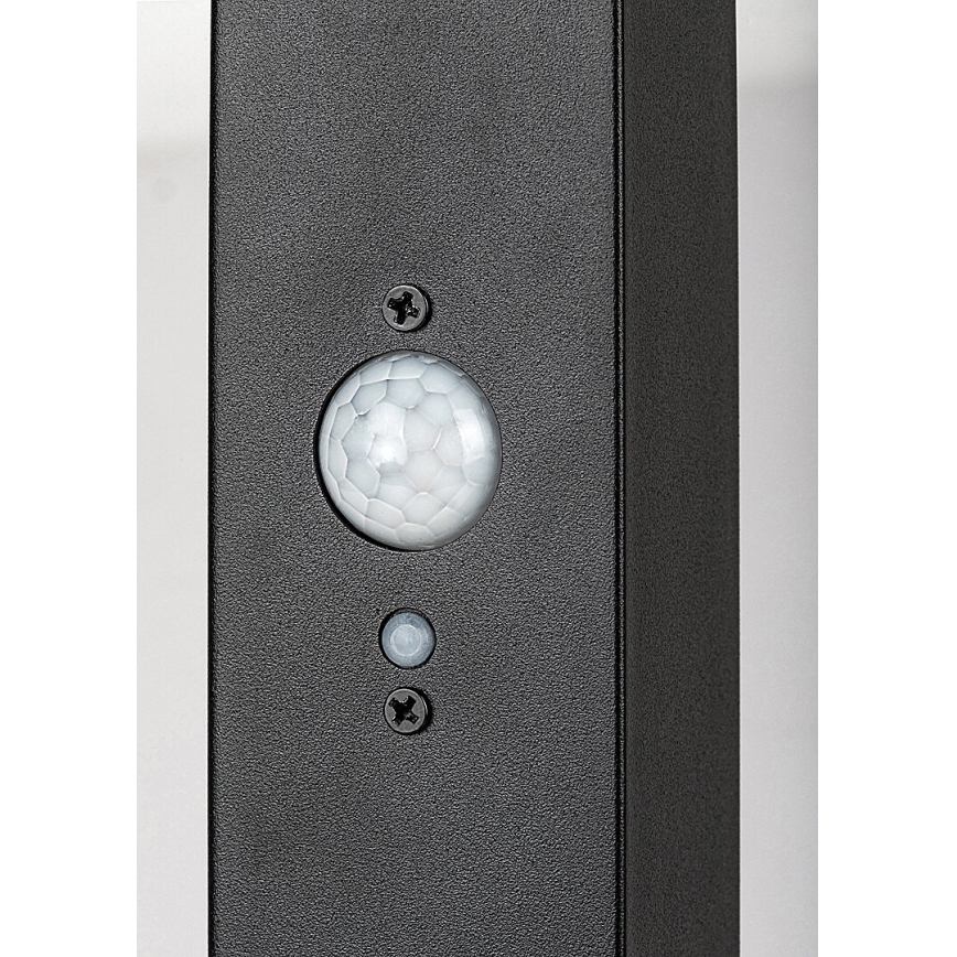Rabalux - Candeeiro solar LED com sensor LED/4W/3,7V IP44 preto