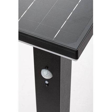 Rabalux - Candeeiro solar LED com sensor LED/4W/3,7V IP44 preto