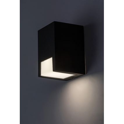Rabalux - Iluminação de parede exterior 1xGU10/7W/230V IP44 preto