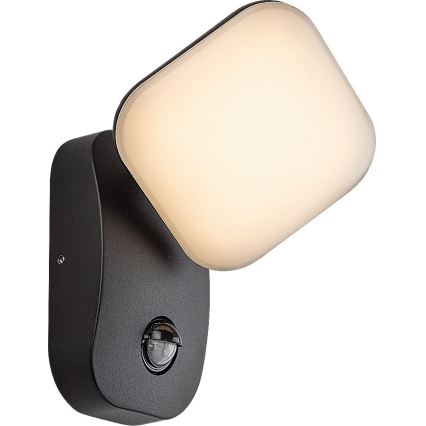 Rabalux - Iluminação LED de parede exterior flexível com sensor LED/12W/230V IP44