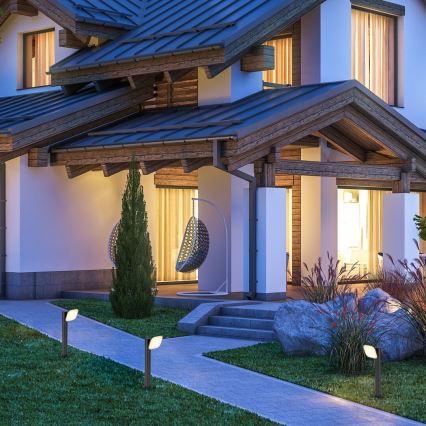Rabalux - Candeeiro LED de parede exterior flexível LED/12W/230V IP44 50 cm preto