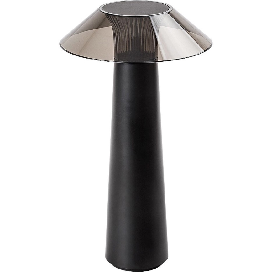 Rabalux - LED Candeeiro de mesa recarregável e tátil com regulação LED/5W/5V IP44 preto