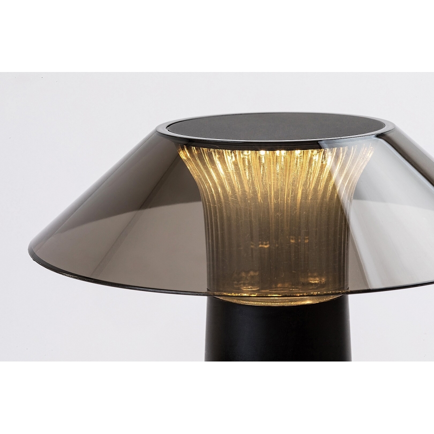 Rabalux - LED Candeeiro de mesa recarregável e tátil com regulação LED/5W/5V IP44 preto