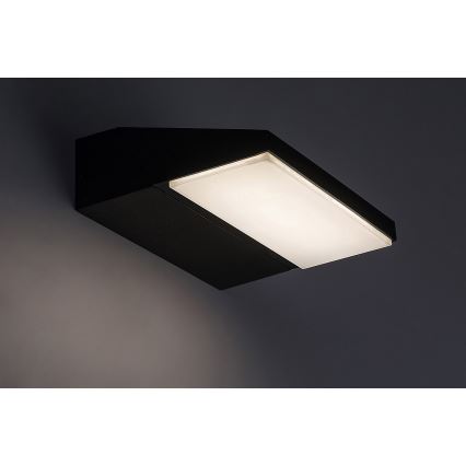 Rabalux - Iluminação de parede exterior LED LED/13W/230V IP65 preto