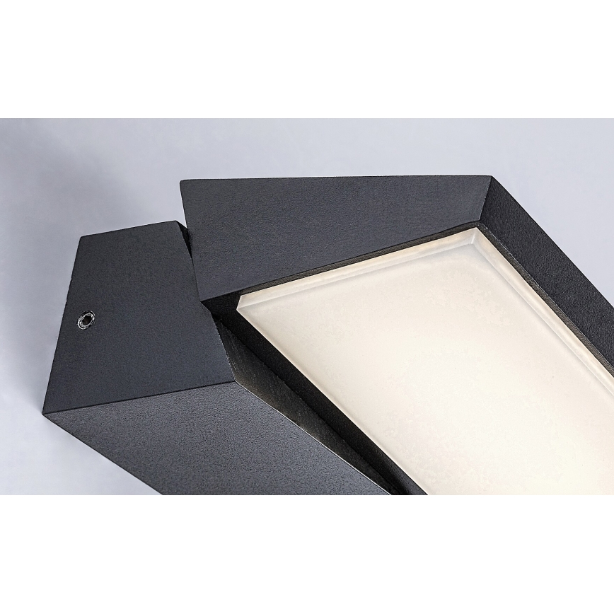 Rabalux - Iluminação de parede exterior LED LED/13W/230V IP65 preto