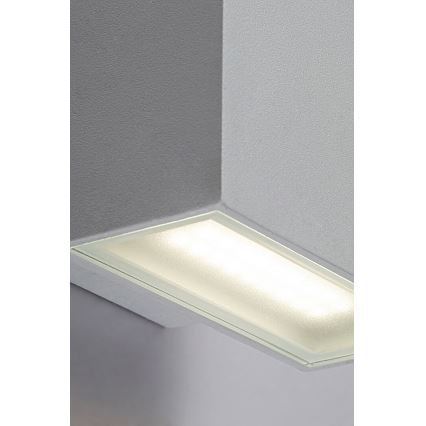 Rabalux - Iluminação de parede exterior LED LED/7W/230V IP54 branco