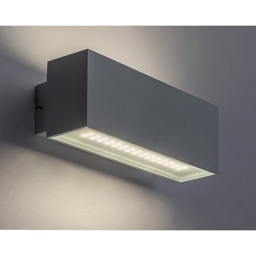 Rabalux - Iluminação de parede exterior LED LED/10W/230V IP54 branco