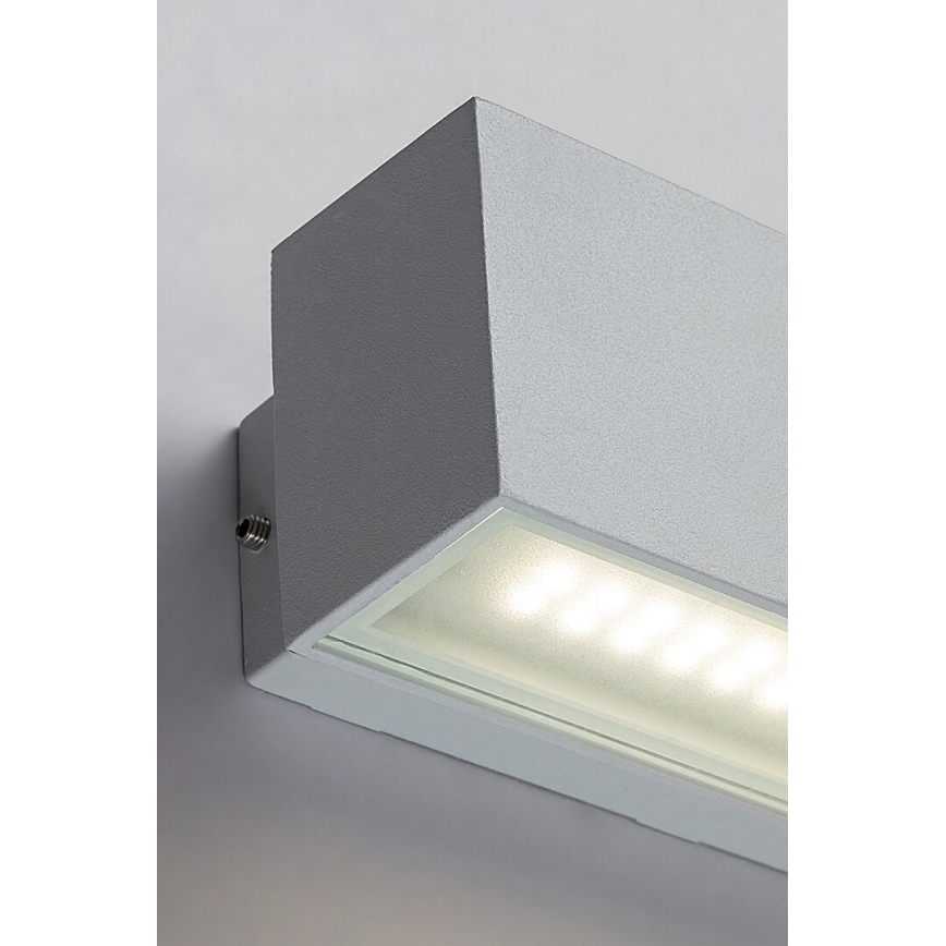 Rabalux - Iluminação de parede exterior LED LED/10W/230V IP54 branco