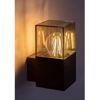 Rabalux - Iluminação de parede exterior 1xE27/60W/230V IP54 preto