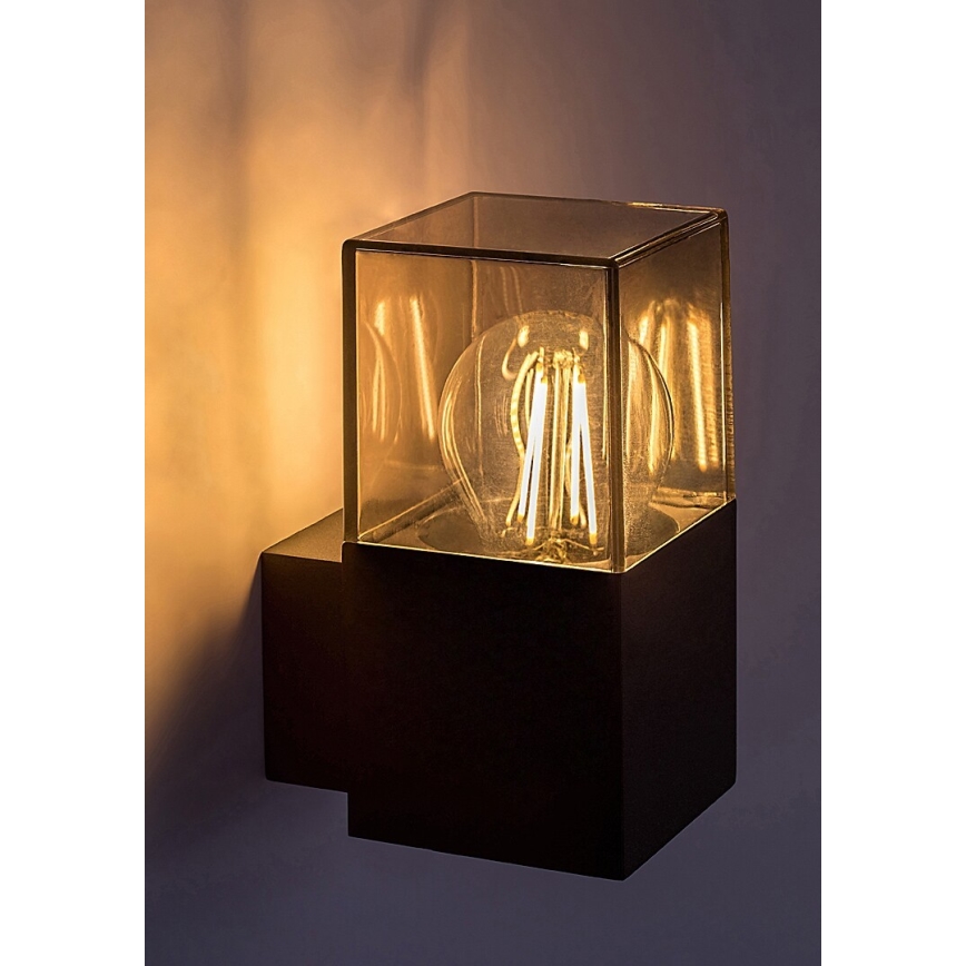 Rabalux - Iluminação de parede exterior 1xE27/60W/230V IP54 preto