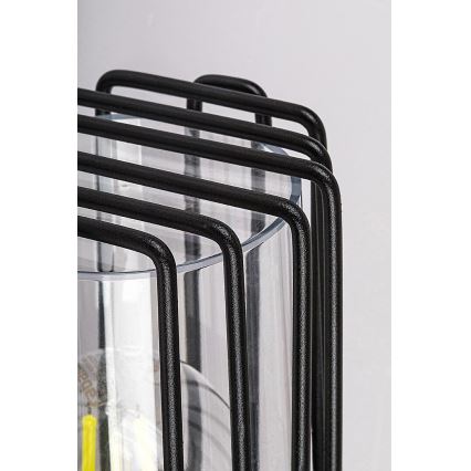 Rabalux - Iluminação de parede exterior 1xE27/60W/230V IP54 preto