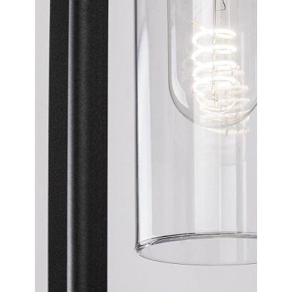 Rabalux - Iluminação de parede exterior 1xE27/15W/230V IP54 preto