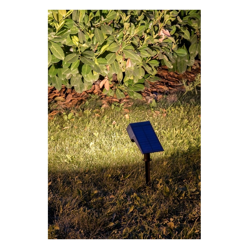 Rabalux - Luminária Solar LED LED/0,5W/3,7V IP65 preta 3000 mAh
