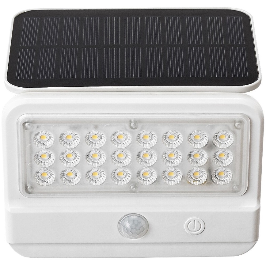 Rabalux - Iluminação solar de parede LED com sensor LED/7W/3,7V IP54 branco