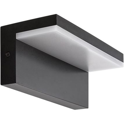 Rabalux - Iluminação de parede exterior LED LED/10W/230V IP54 preto