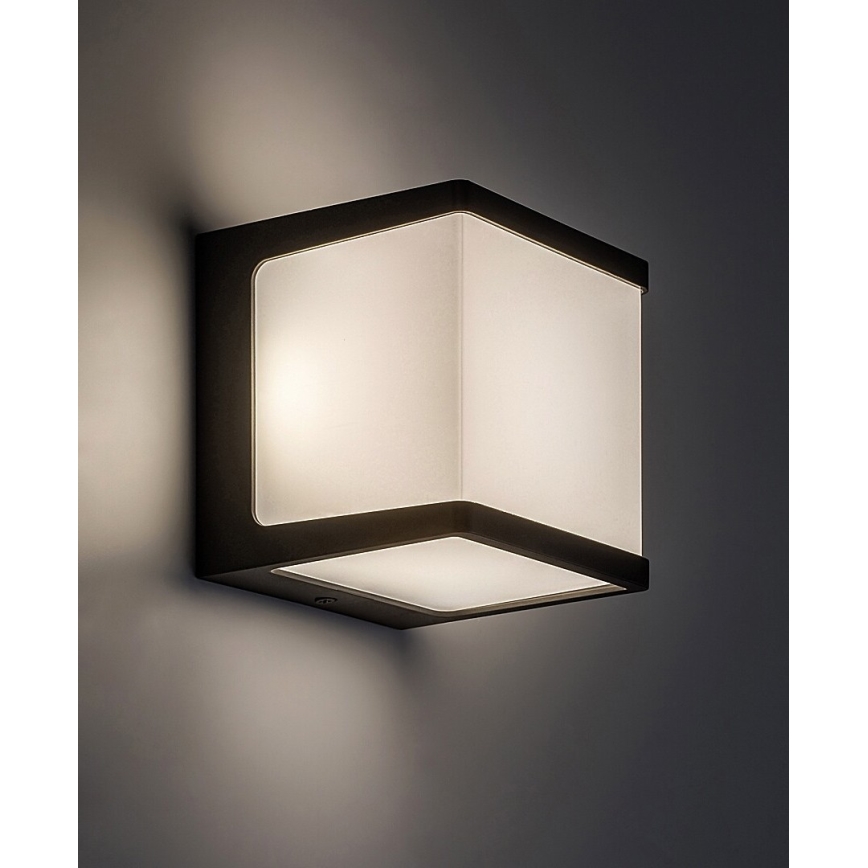 Rabalux - Iluminação de parede exterior LED LED/10W/230V IP54 preto