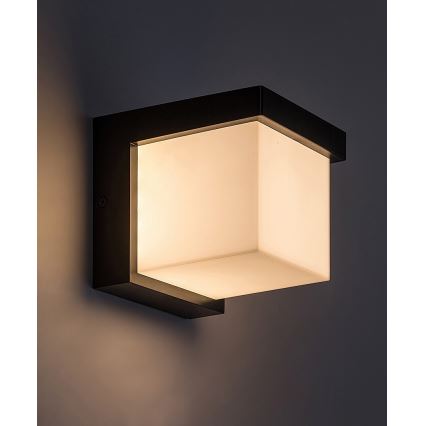 Rabalux - Iluminação de parede exterior LED LED/10W/230V IP54 preto