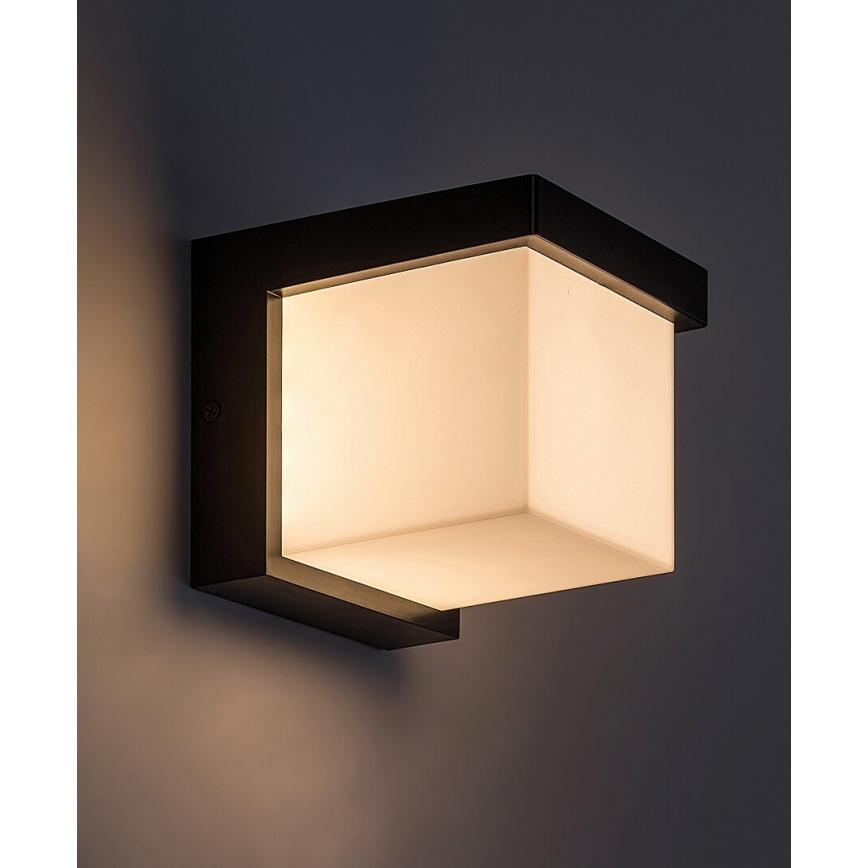 Rabalux - Iluminação de parede exterior LED LED/10W/230V IP54 preto
