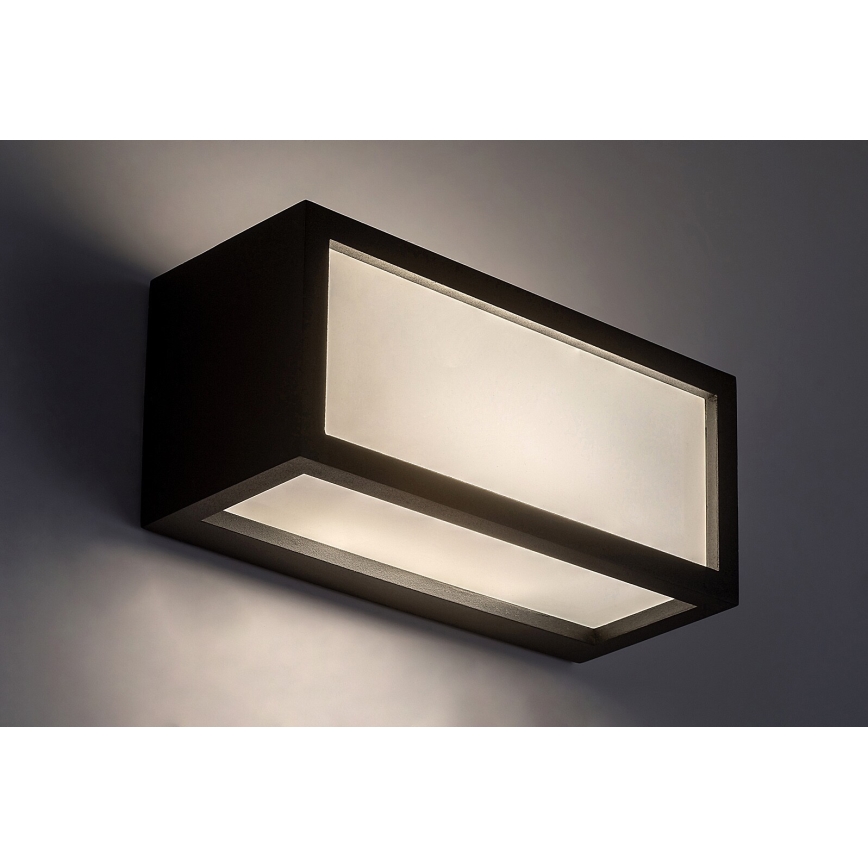 Rabalux - Iluminação de parede exterior LED LED/10W/230V IP54 preto