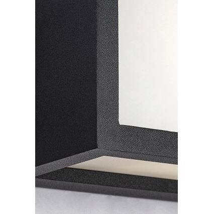 Rabalux - Iluminação de parede exterior LED LED/10W/230V IP54 preto