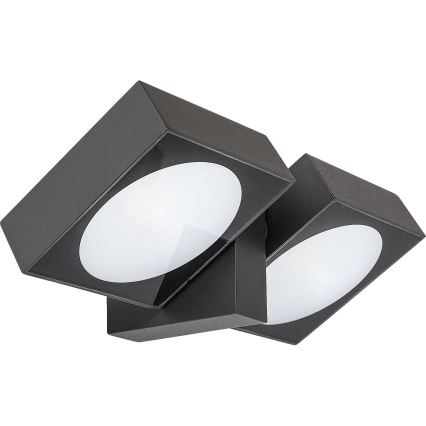 Rabalux - Iluminação de parede LED exterior com luz flexível 2xLED/7W/230V IP54 antracite