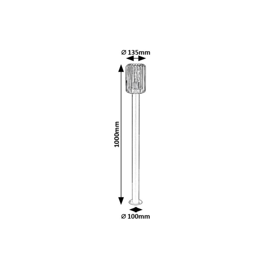 Rabalux - Candeeiro exterior 1xE27/40W/230V IP44