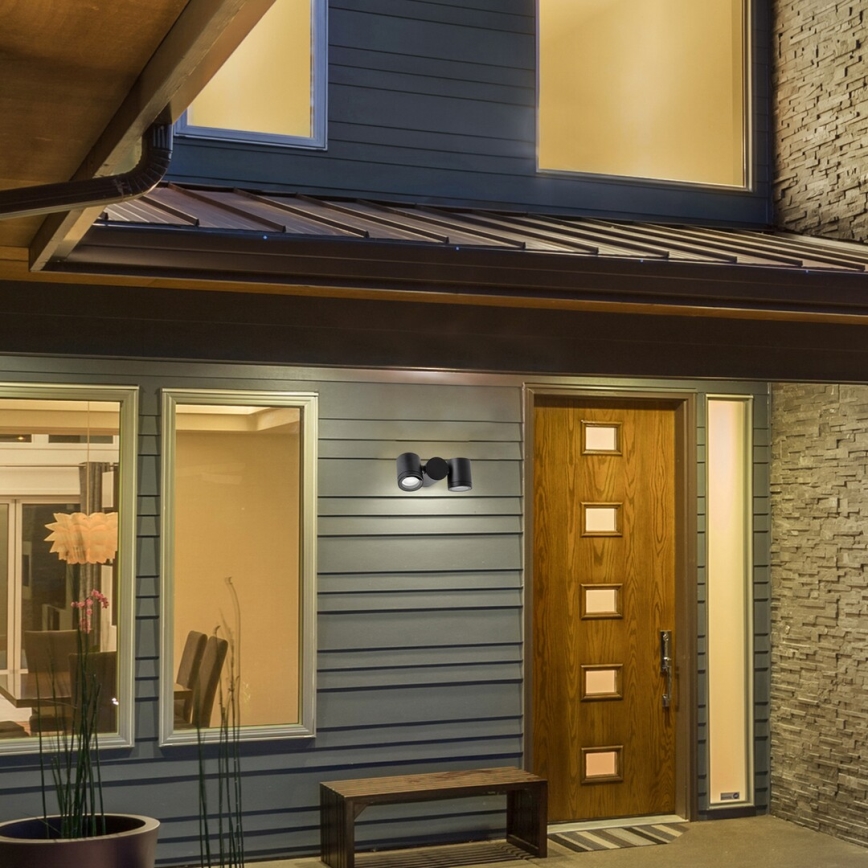 Rabalux - Iluminação de parede exterior 2xGU10/35W/230V IP44